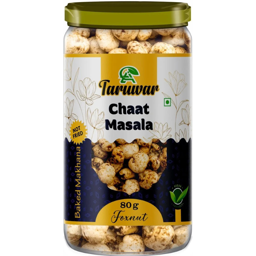 Chaat Masala Flavoured Makhana – 80g Jar
