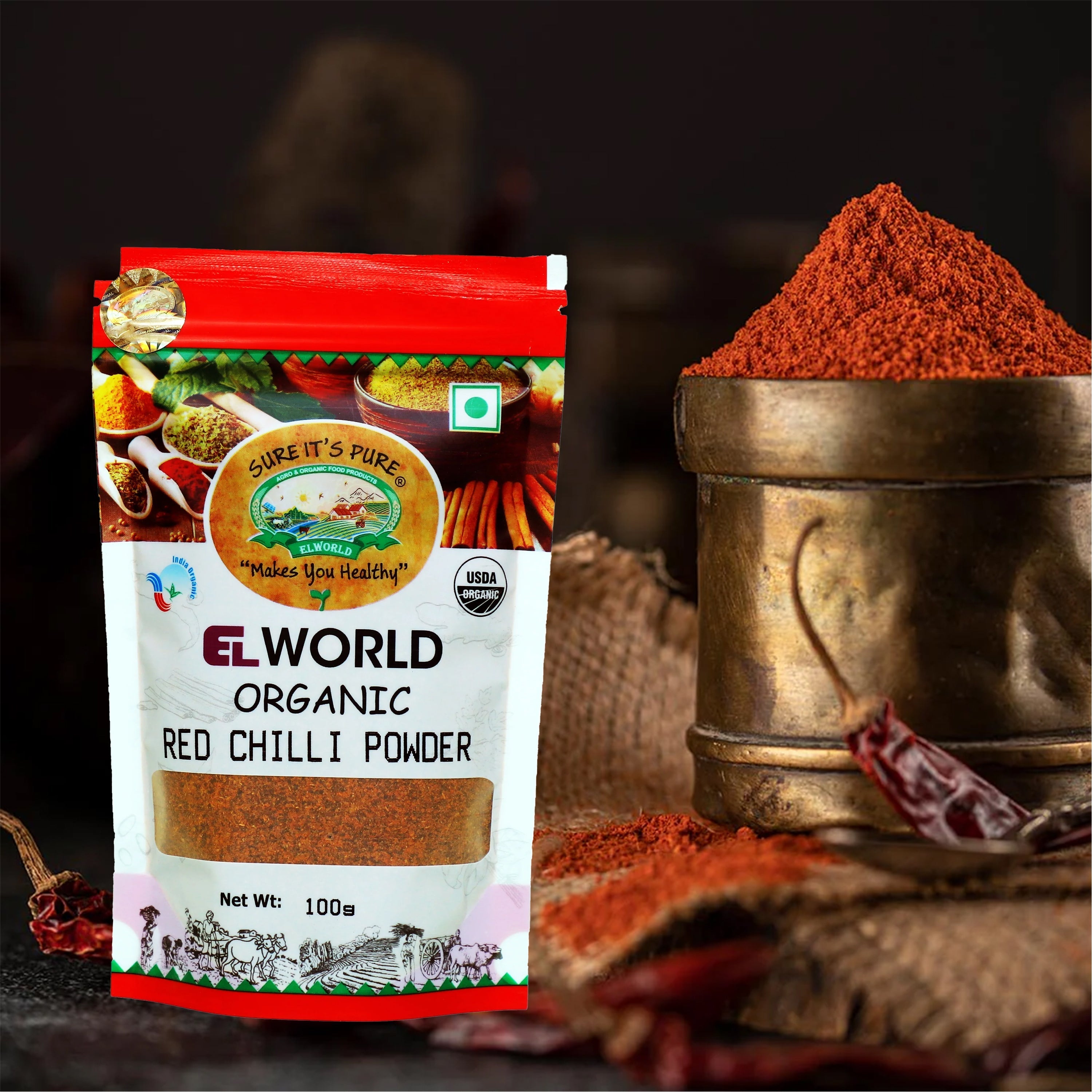 Organic Red Chilly Powder