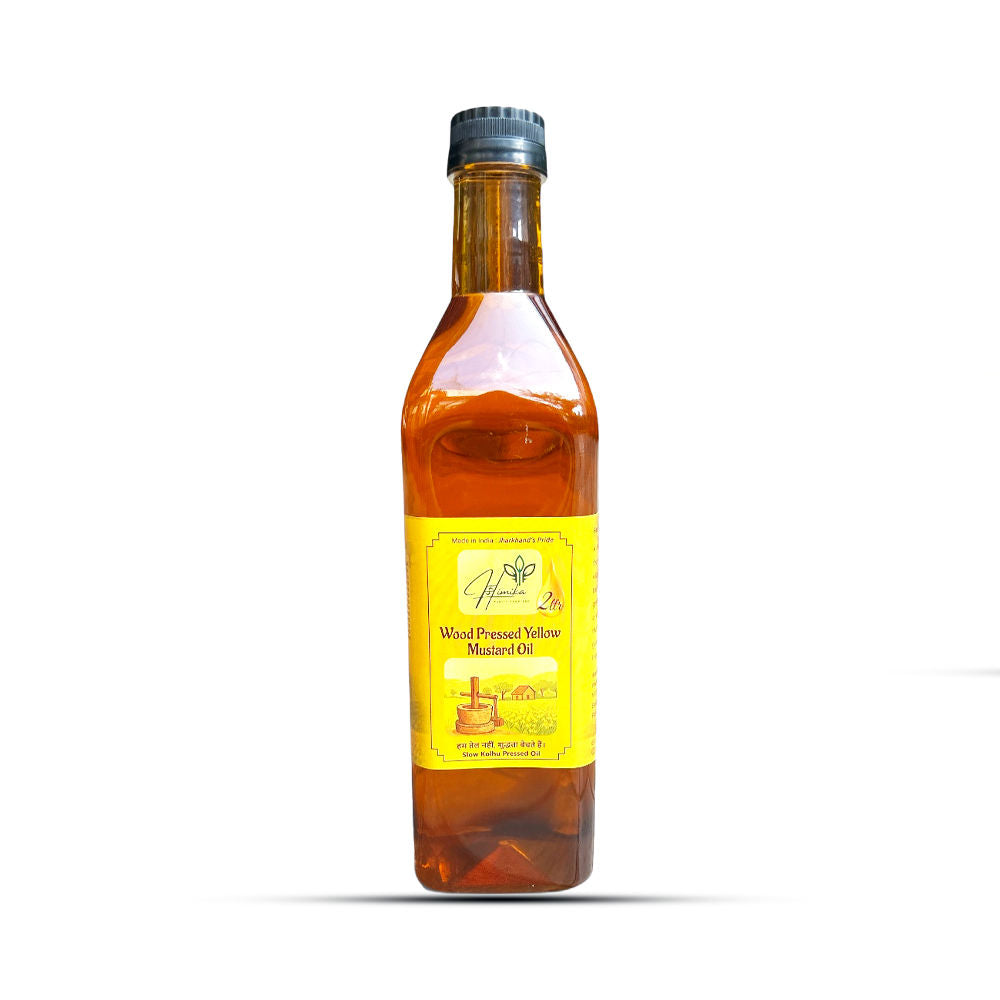 Wood Pressed Yellow Mustard Oil
