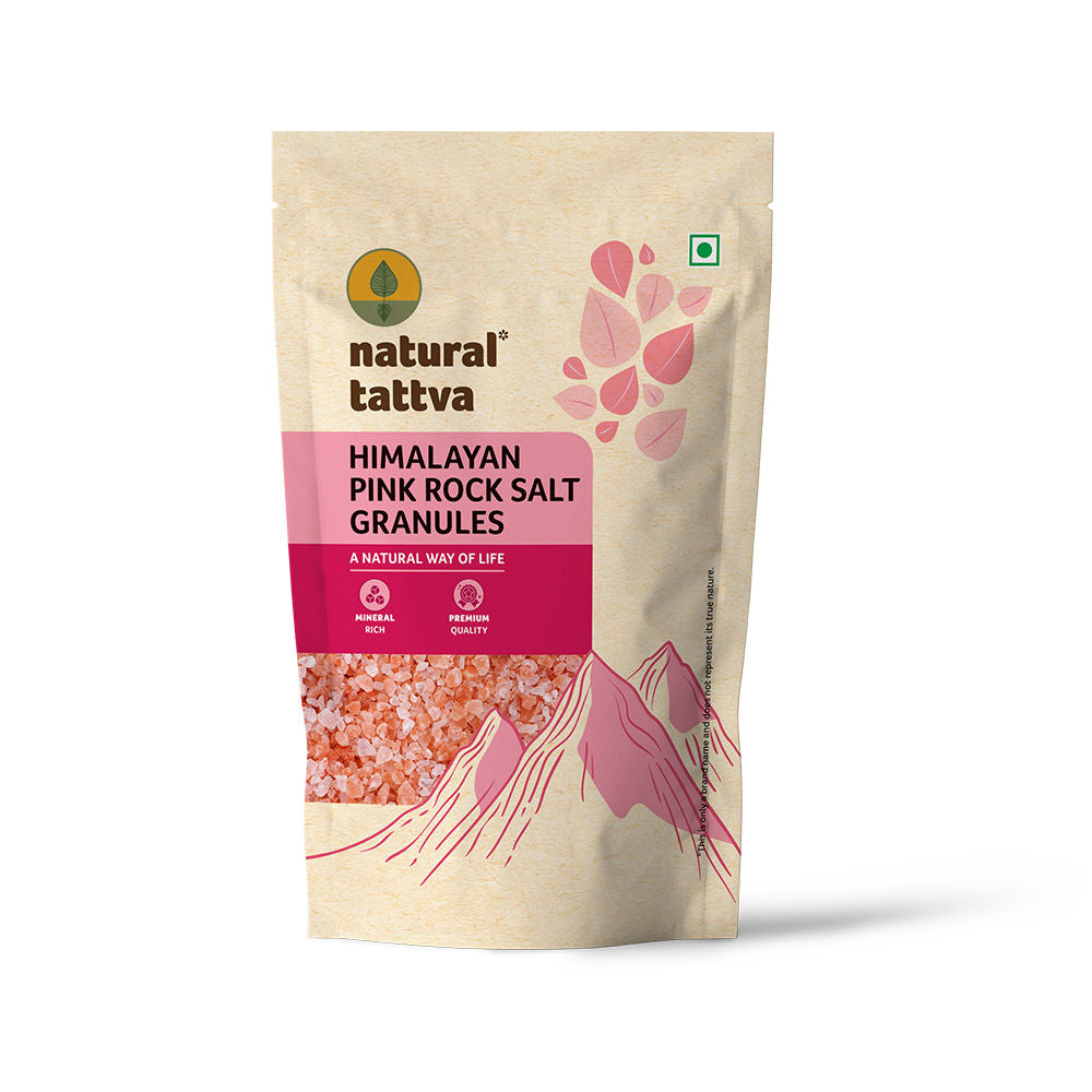NATURAL TATTVA Himanlayan Pink Salt Granules