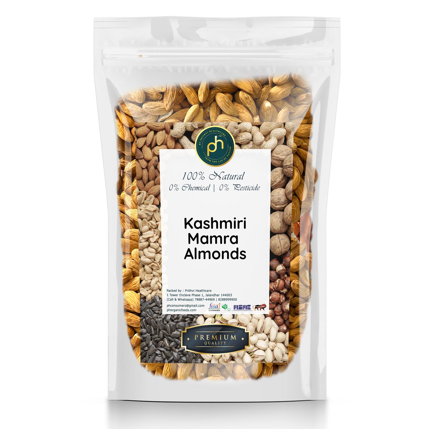 Organic Kashmiri Almonds