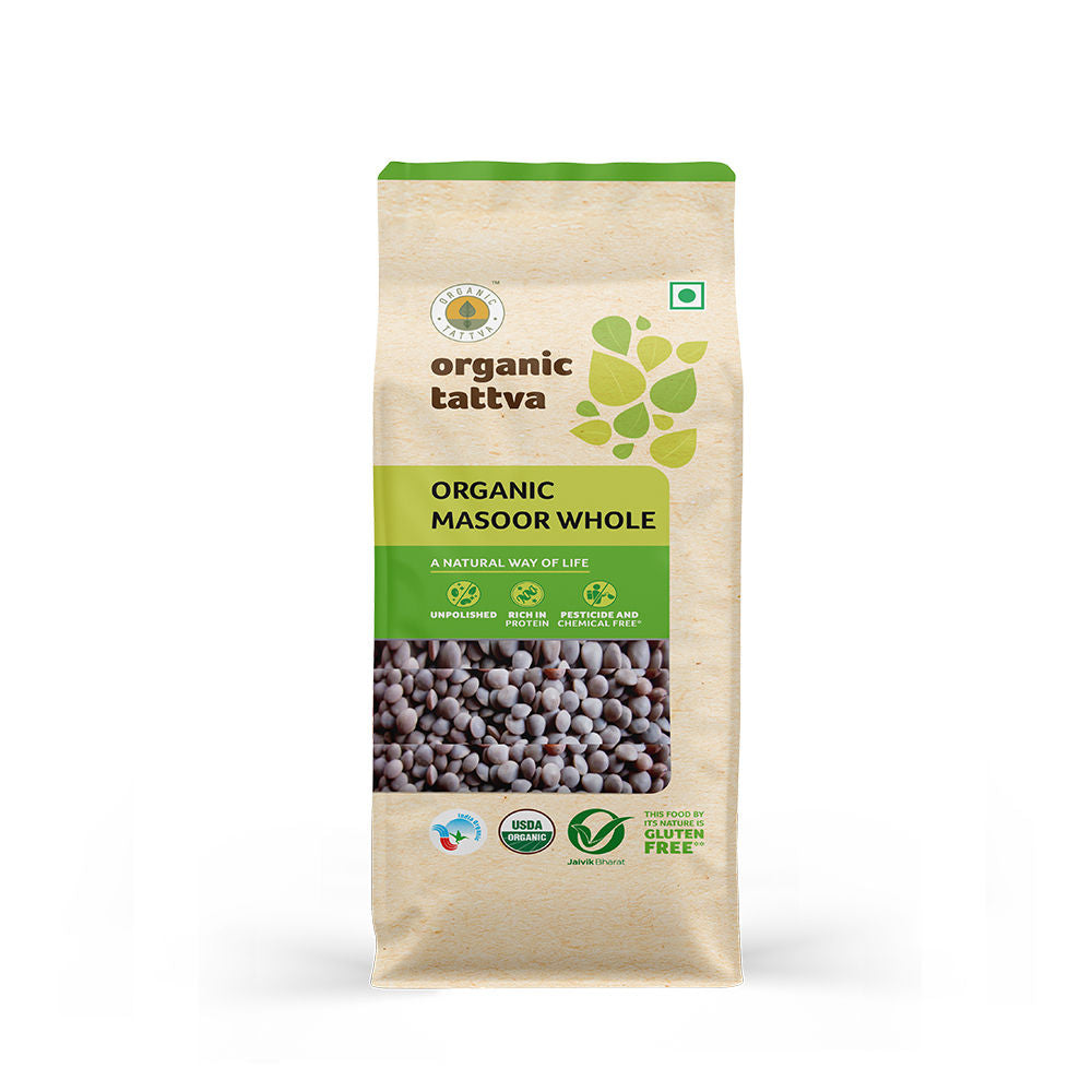 Organic Masoor Whole