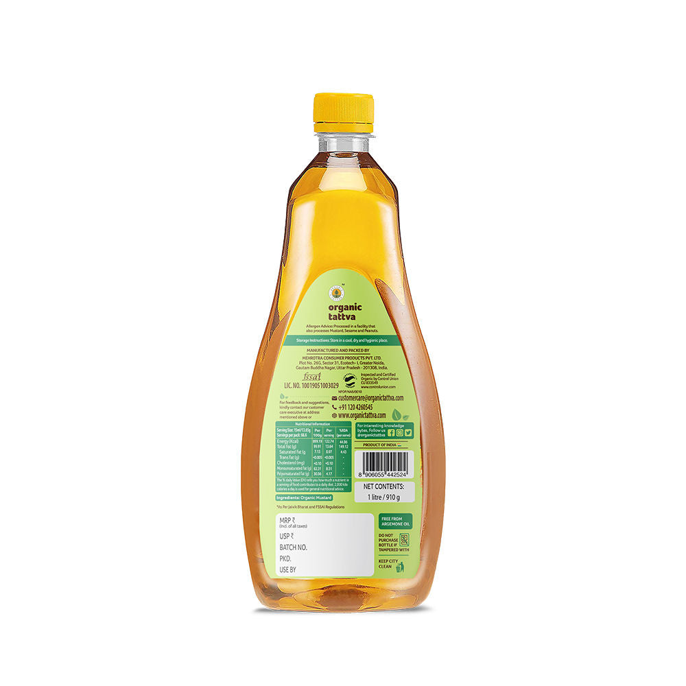 Organic Mustard Oil