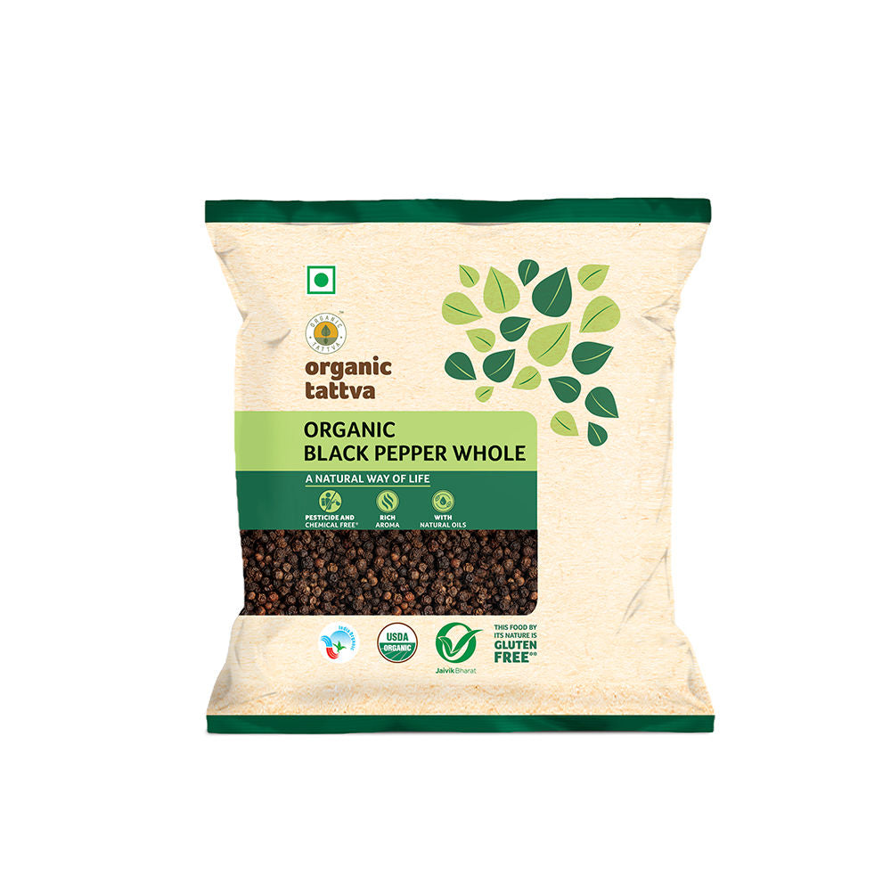 Organic Black Pepper Whole