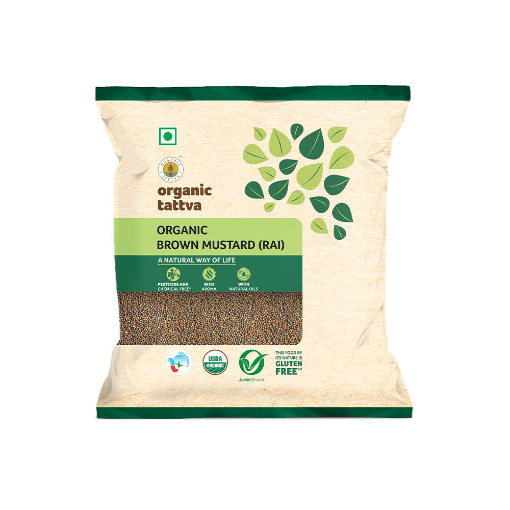 Organic Brown Mustard (Rai)