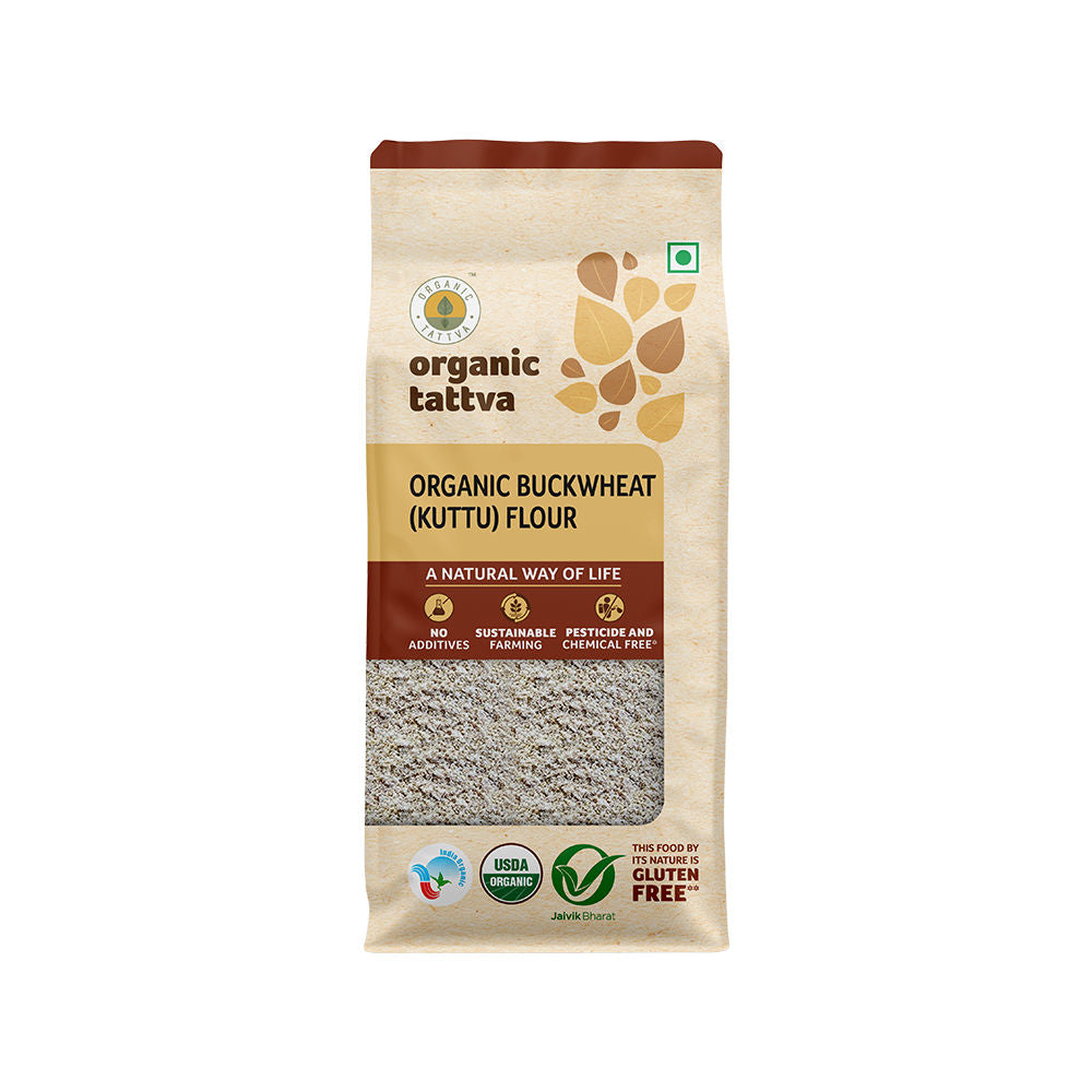 Organic Buckwheat (Kuttu) Flour