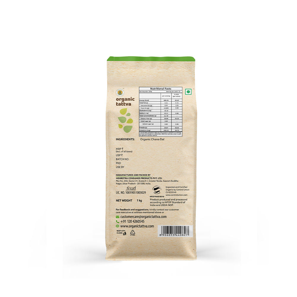 Organic Chana Dal