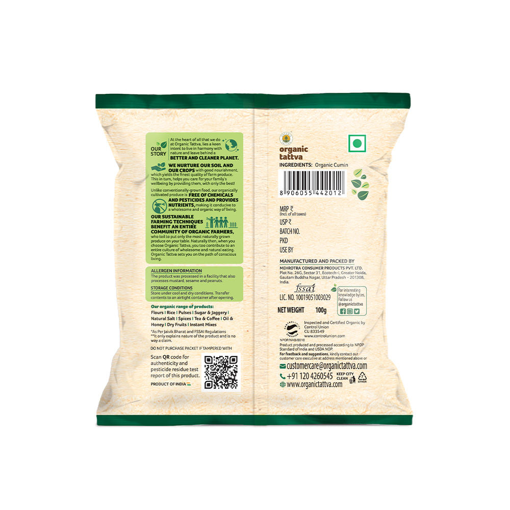 Organic Cumin Whole