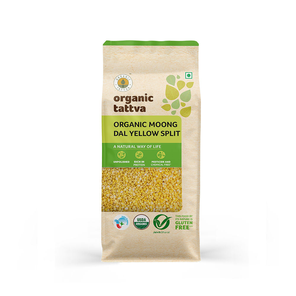 Organic Moong Dal Yellow Split