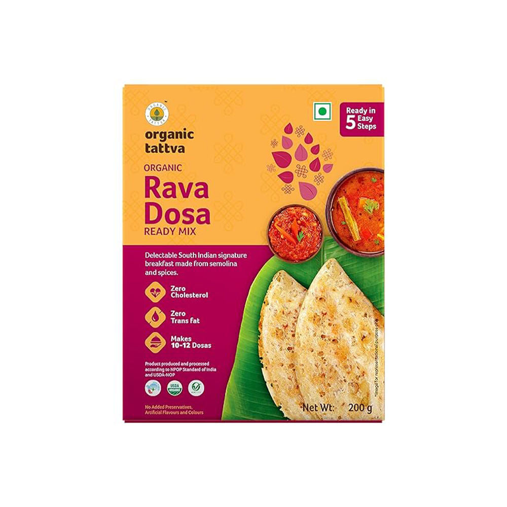 Organic Rava Dosa Ready Mix