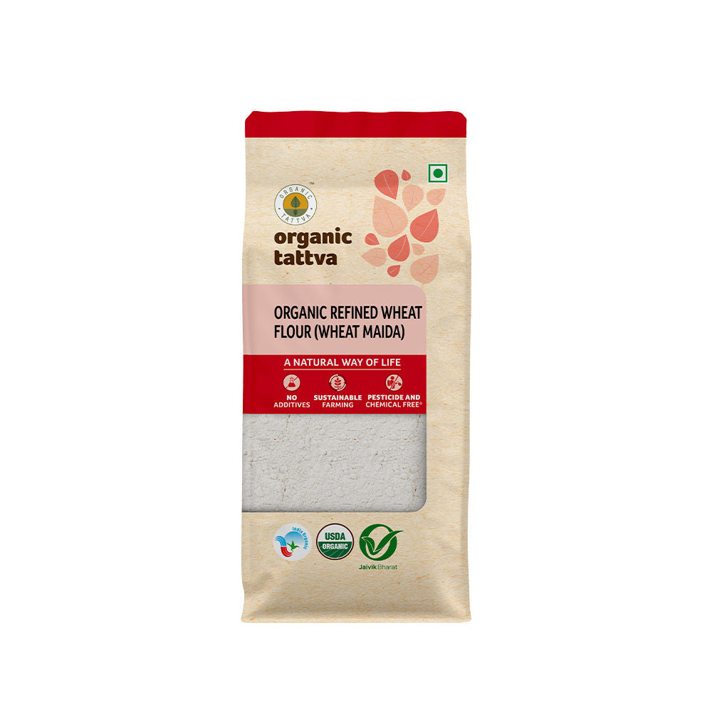 Organic Refined Wheat Flour (Wheat Maida)
