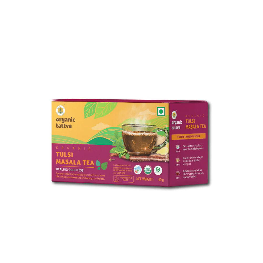 Organic Tulsi Masala Tea (20 teabags)